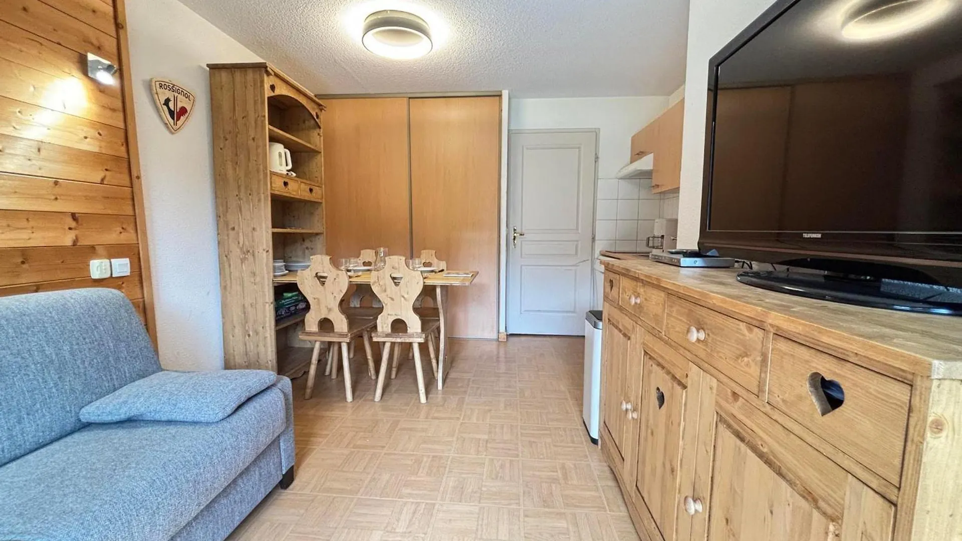 Apartament Appartement Cosy Avec Balcon, Au Pied Des Pistes, Piscine, Parking, A Flumet - Fr-1-505-110