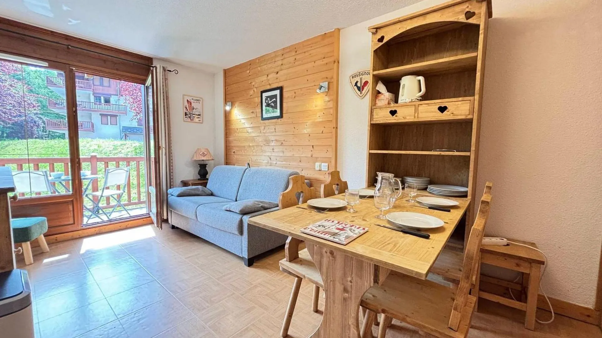 Apartament Appartement Cosy Avec Balcon, Au Pied Des Pistes, Piscine, Parking, A Flumet - Fr-1-505-110